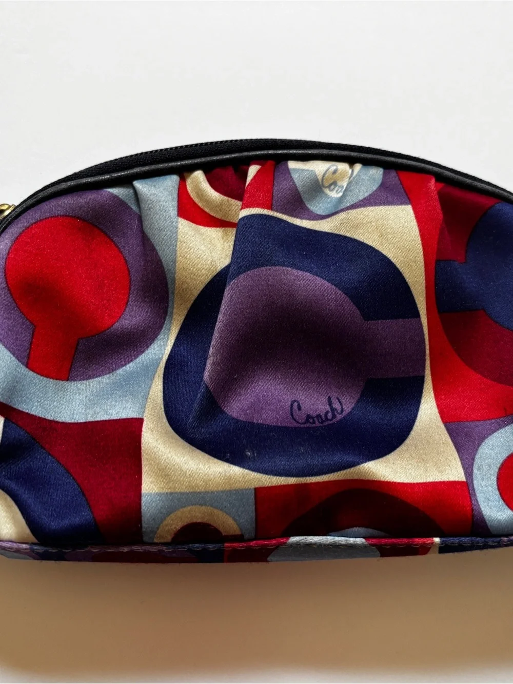 Coach cosmetic pouch